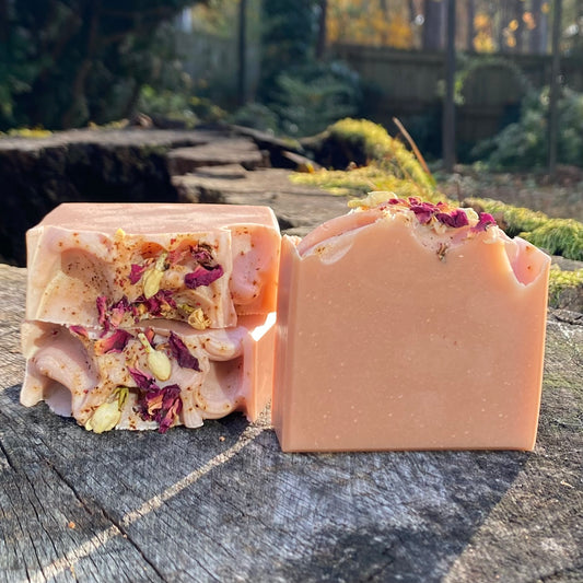 Coconut Rose Garden Bar Soap